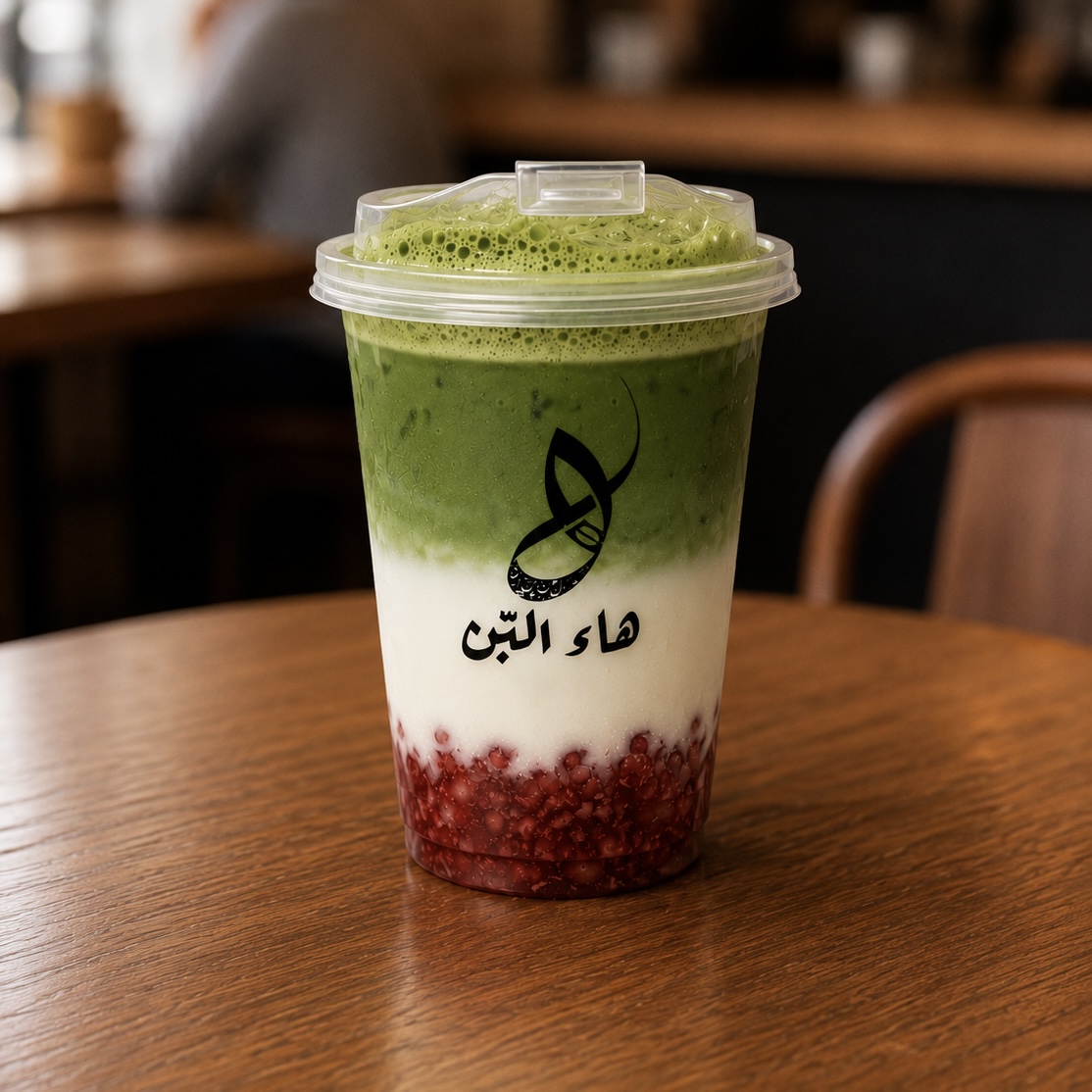 Raspberry Matcha 